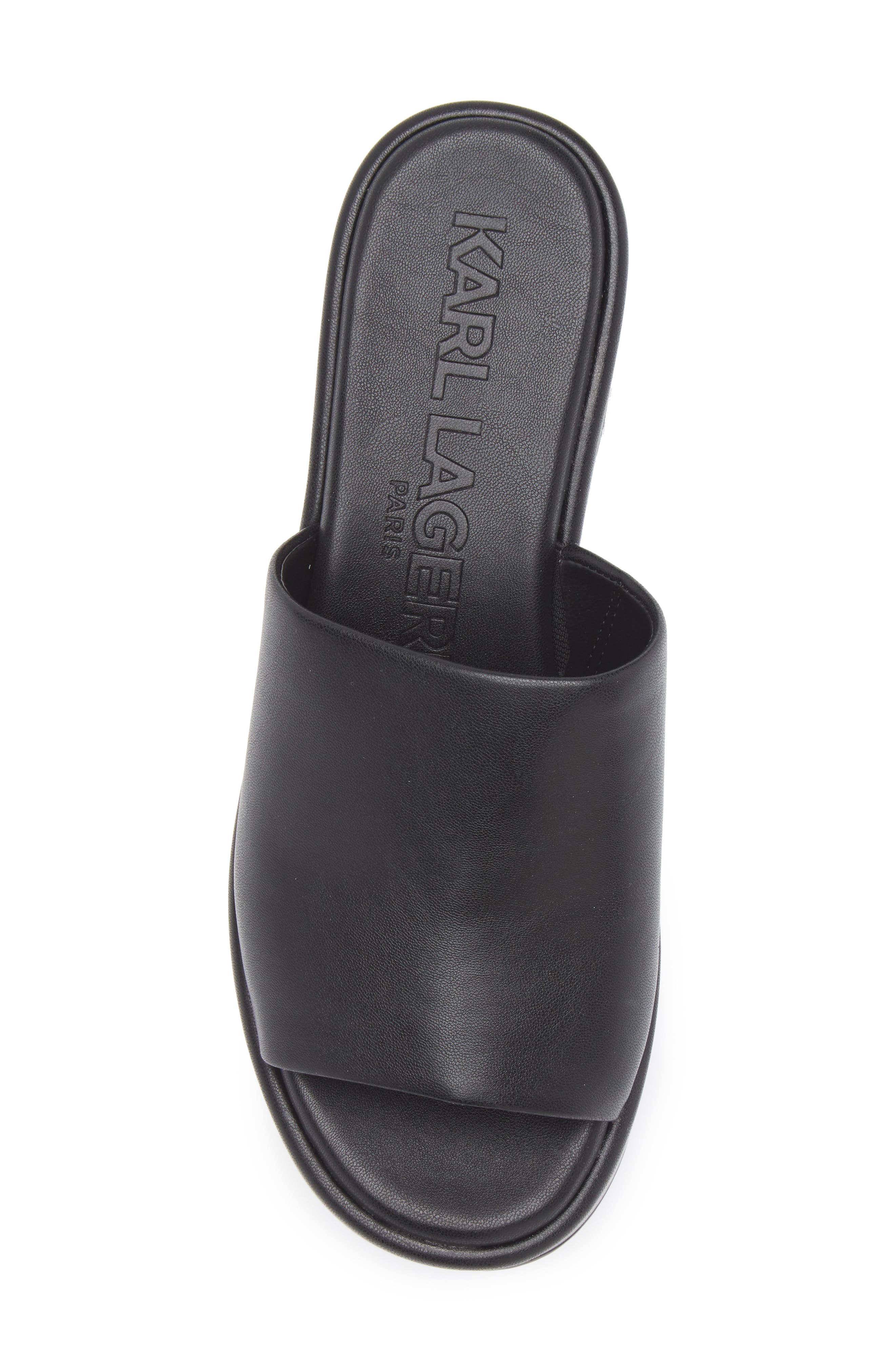 KARL LAGERFELD PARIS Catina Platform Wedge Sandal, Alternate, color, 