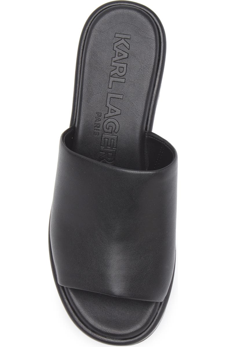 KARL LAGERFELD PARIS Catina Platform Wedge Sandal, Alternate, color,