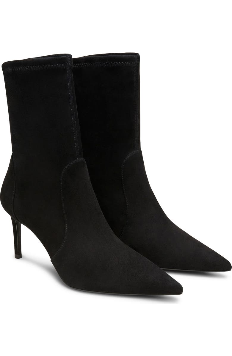 Stuart Weitzman Stuart Pointed Toe Bootie, Main, color,