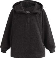 MOUSTACHE Half-Zip Hooded Sweatshirt