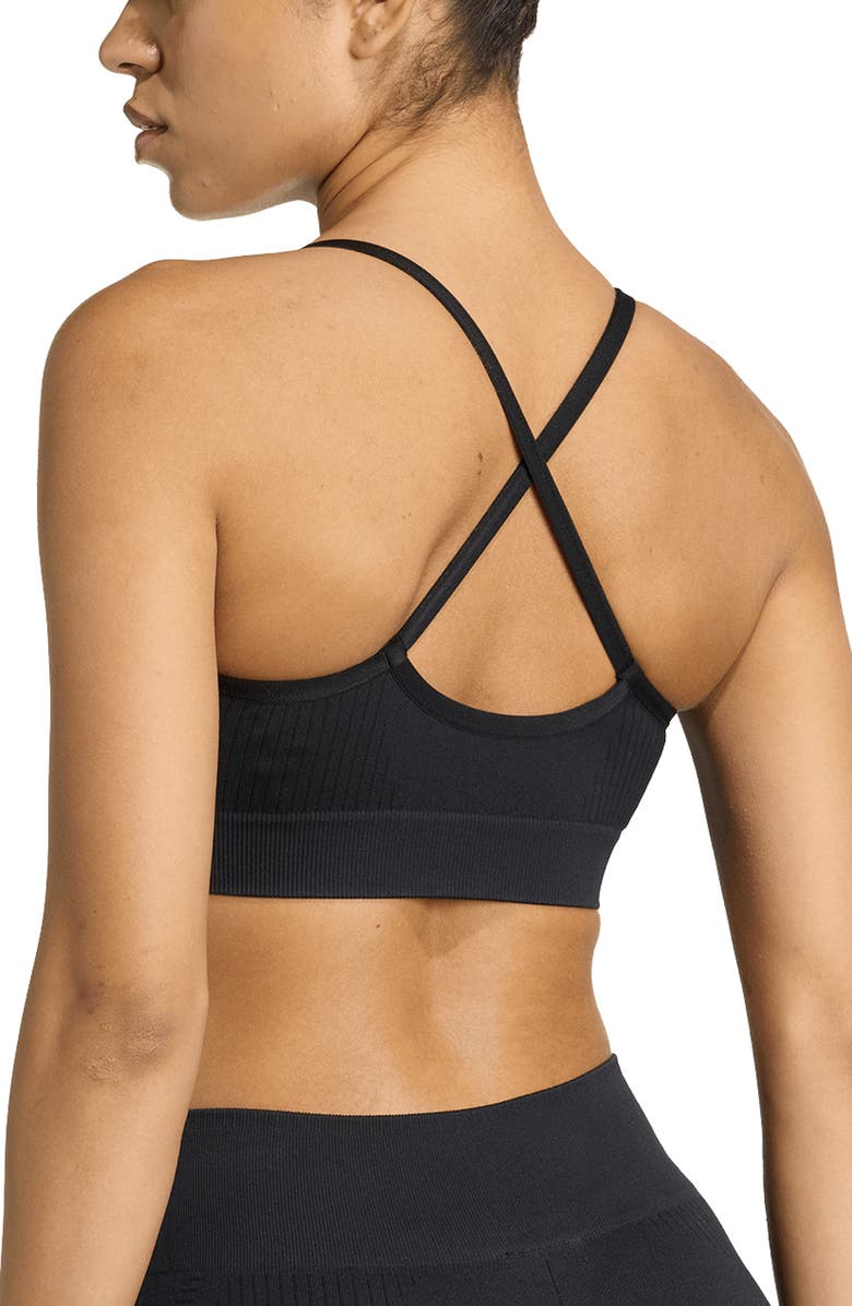 adidas Sports Bra, Alternate, color, Black