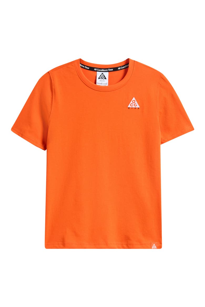 Kids' ACG Jersey T-Shirt, Main, color, SAFETY ORANGE