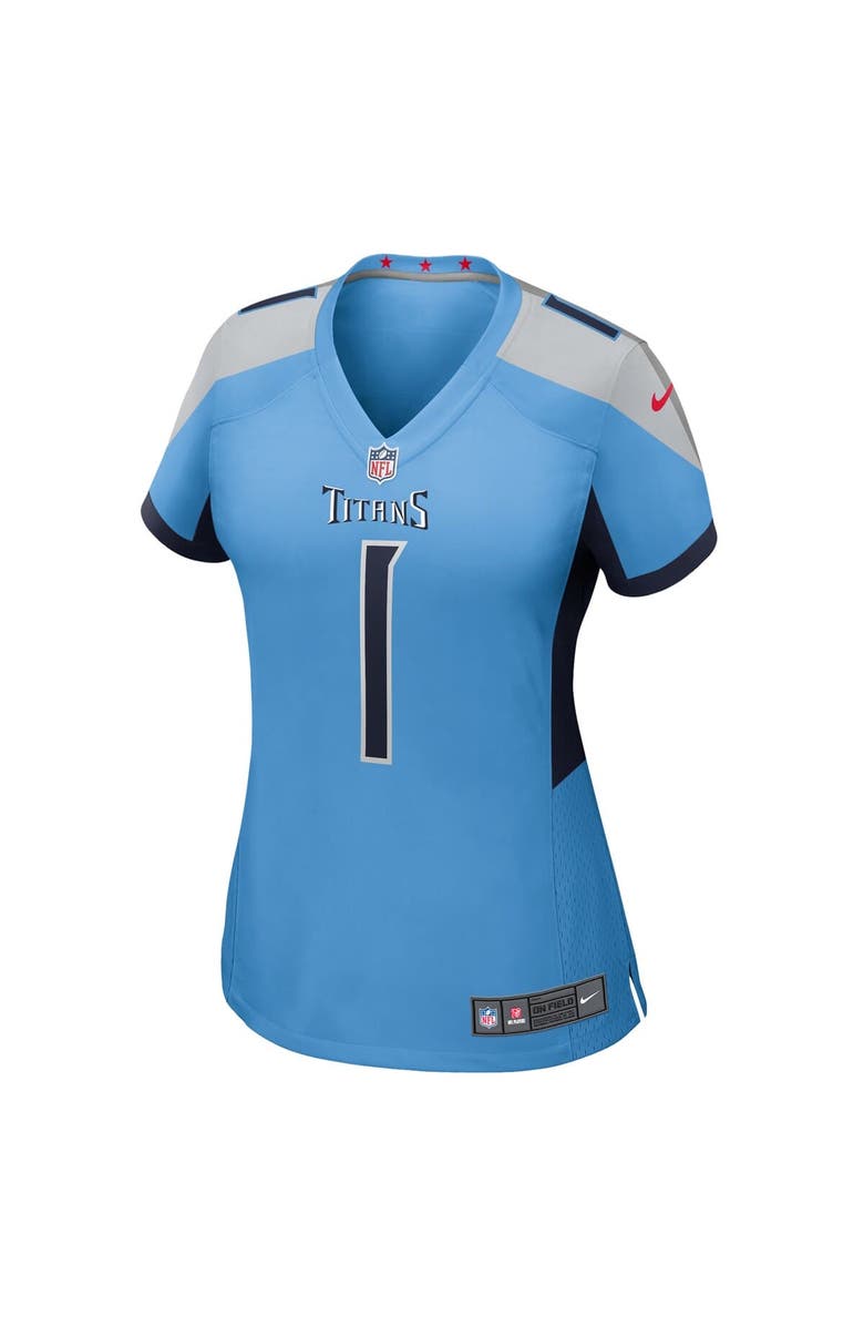 Nike Women's Nike Cameron Ward Light Blue Tennessee Titans 2025 NFL Draft First Round Pick  Game Jersey, Alternate, color, Light Blue