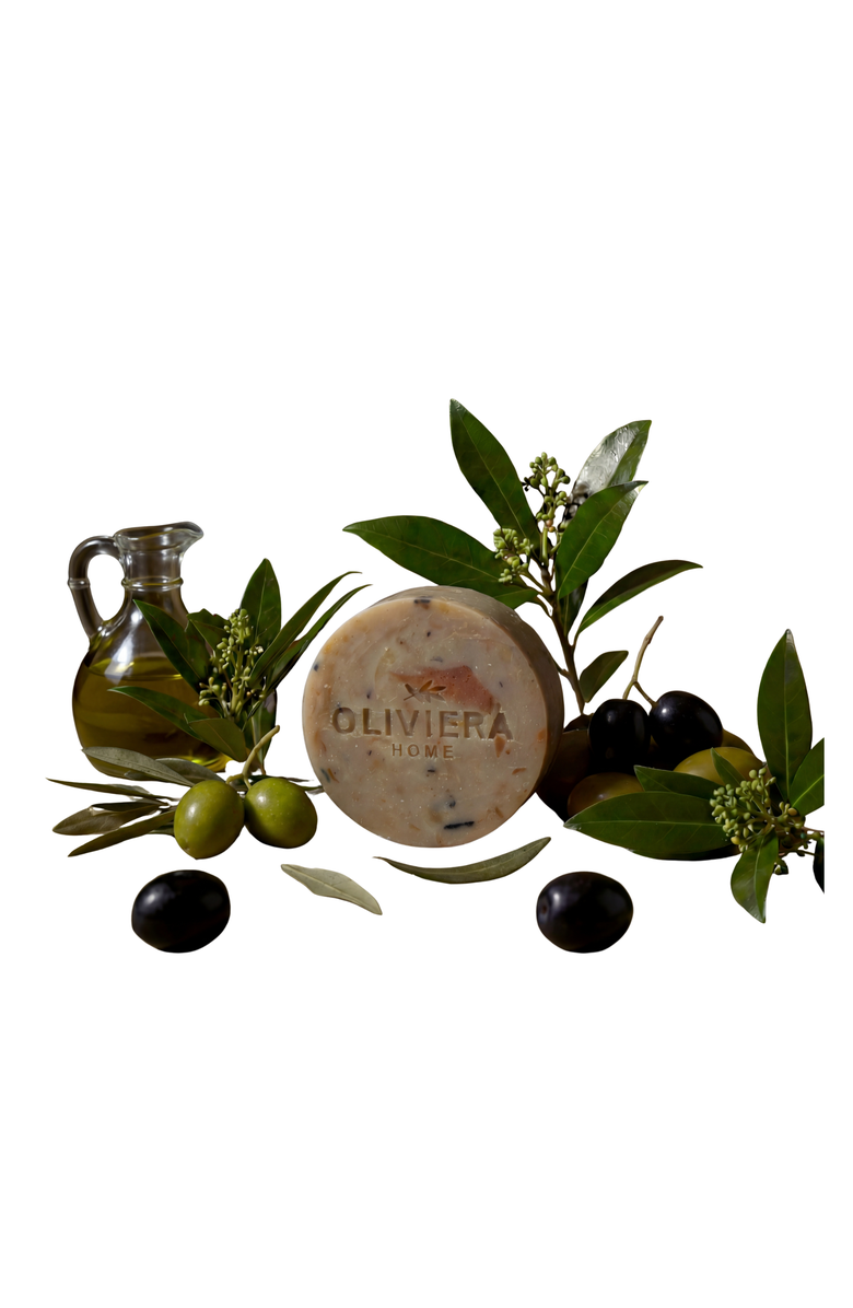 Oliviera Home Olive Oil Bar Soap Trio, Main, color, Olive