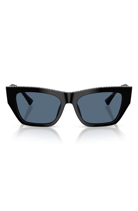 54mm Cat Eye Sunglasses