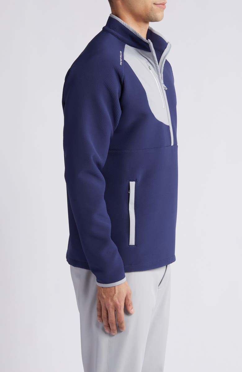 Peter Millar Galeforce Water Resistant Half Zip Jacket, Alternate, color,