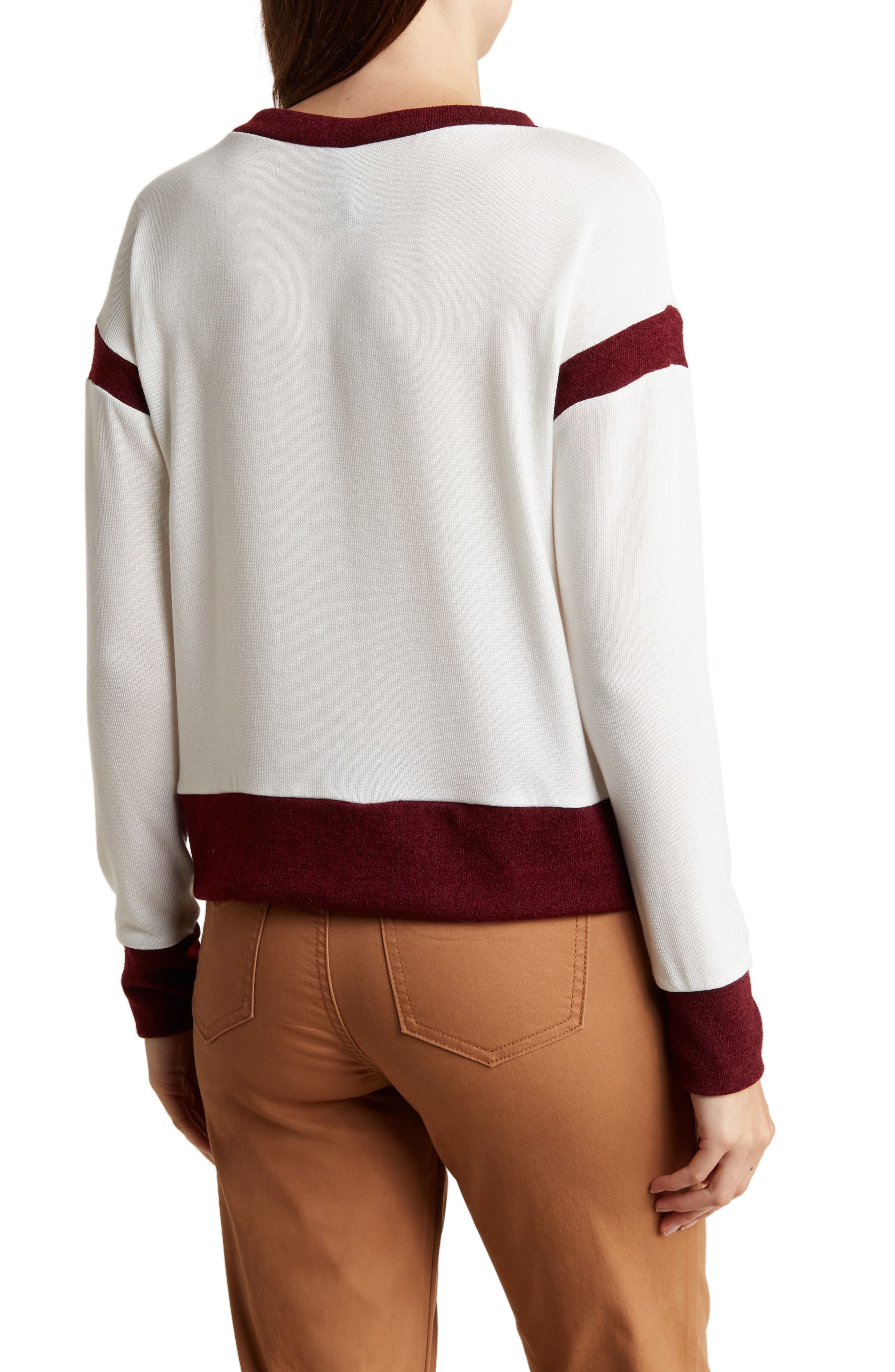 Spring Varsity Long Sleeve Top - image 2