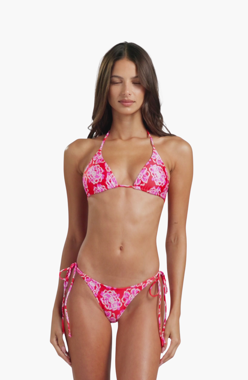 Beach Bunny Swimwear Luna Tie Side Tango