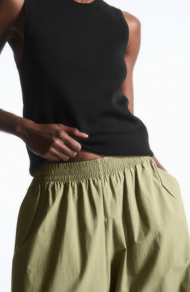 COS Cotton Wide Leg Culottes, Alternate, color,