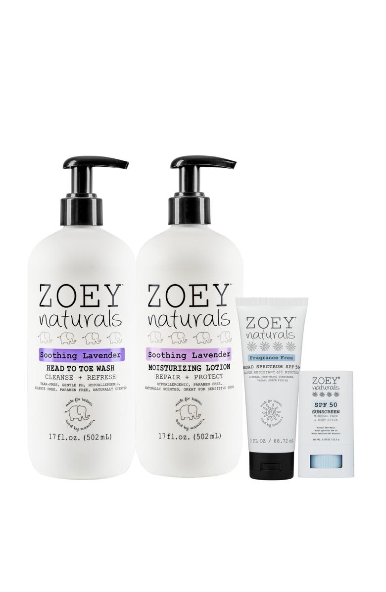 Zoey Naturals Soothing Lavender Daily Care Essentials, Alternate, color, Lavender
