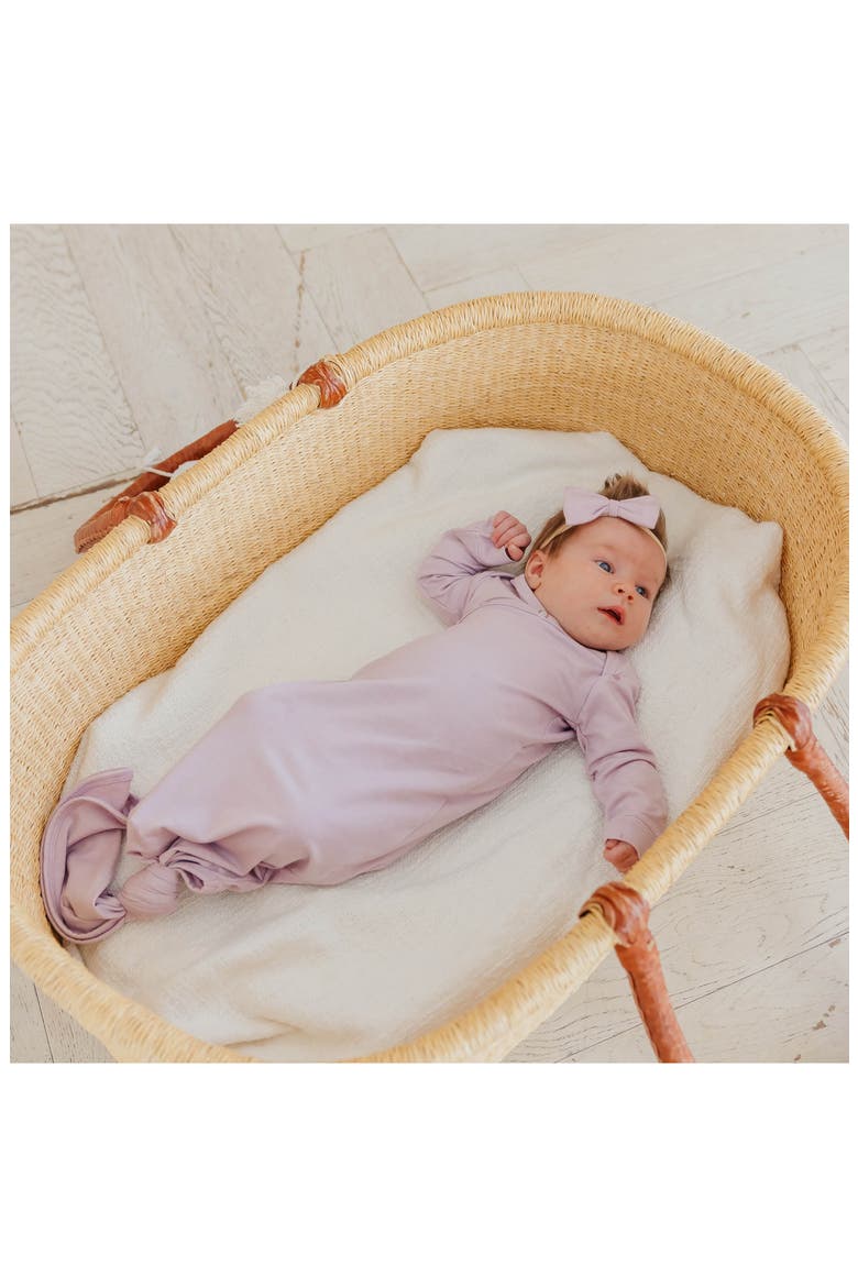 Lily Knotted Sleep Gown, Alternate, color, LILY