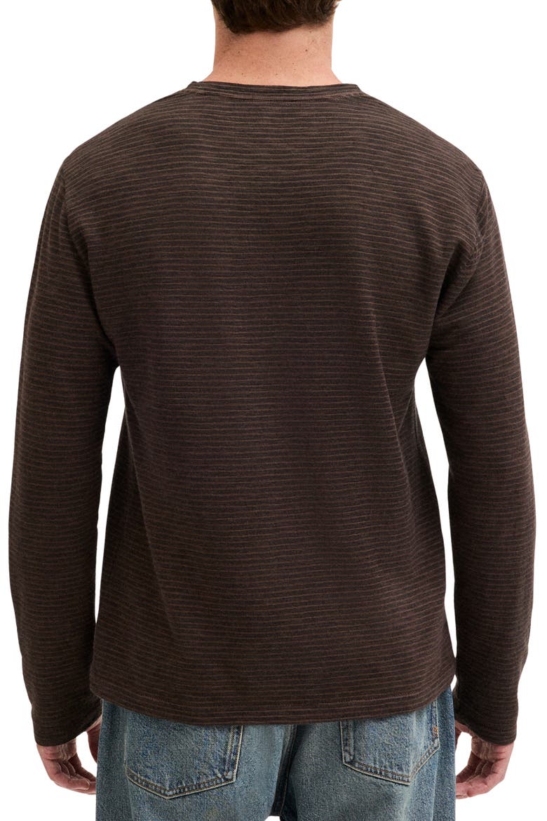 Long Sleeve Jacquard T-Shirt, Alternate, color, STRIPE