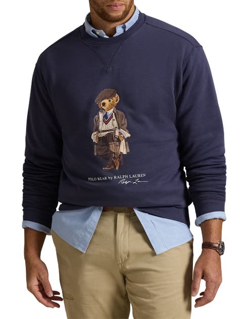 Big & Tall Polo Bear Fleece Sweatshirt