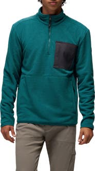 prAna Stretch Zion Fleece Quarter Zip Pullover
