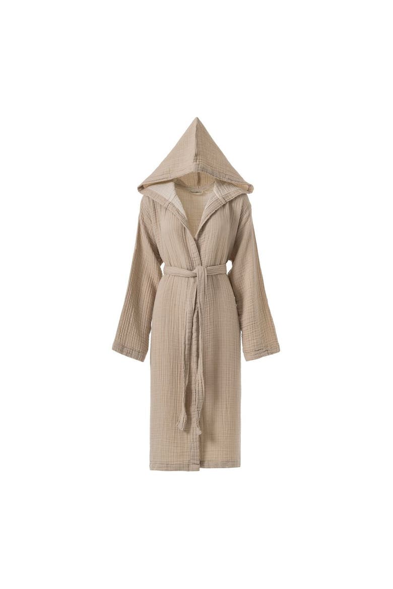 Soho Supersoft 4-Layer Cotton Gauze Robe, Alternate, color, Sand