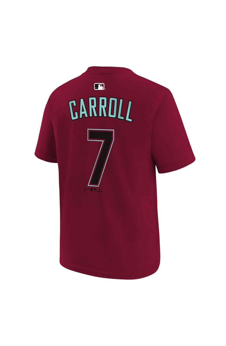 Nike Youth Nike Corbin Carroll Red Arizona Diamondbacks Name & Number T-Shirt, Alternate, color, Red