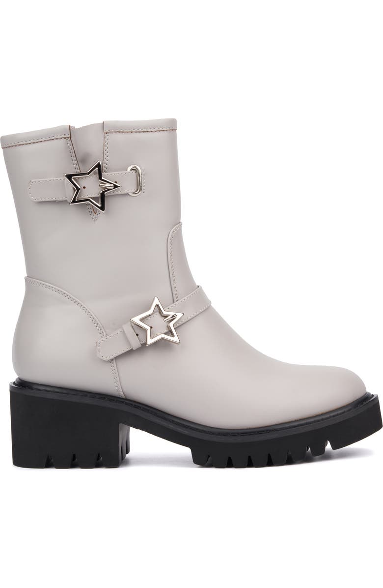 OLIVIA MILLER Neptune Lug Sole Boot, Alternate, color, Grey