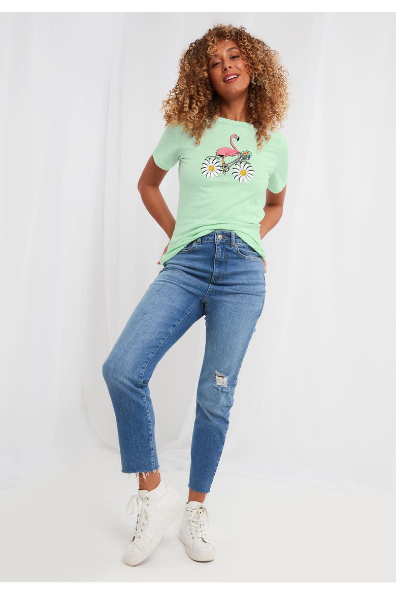 Stretch Cotton Graphic Tee, Alternate, color, FREE SPIRIT