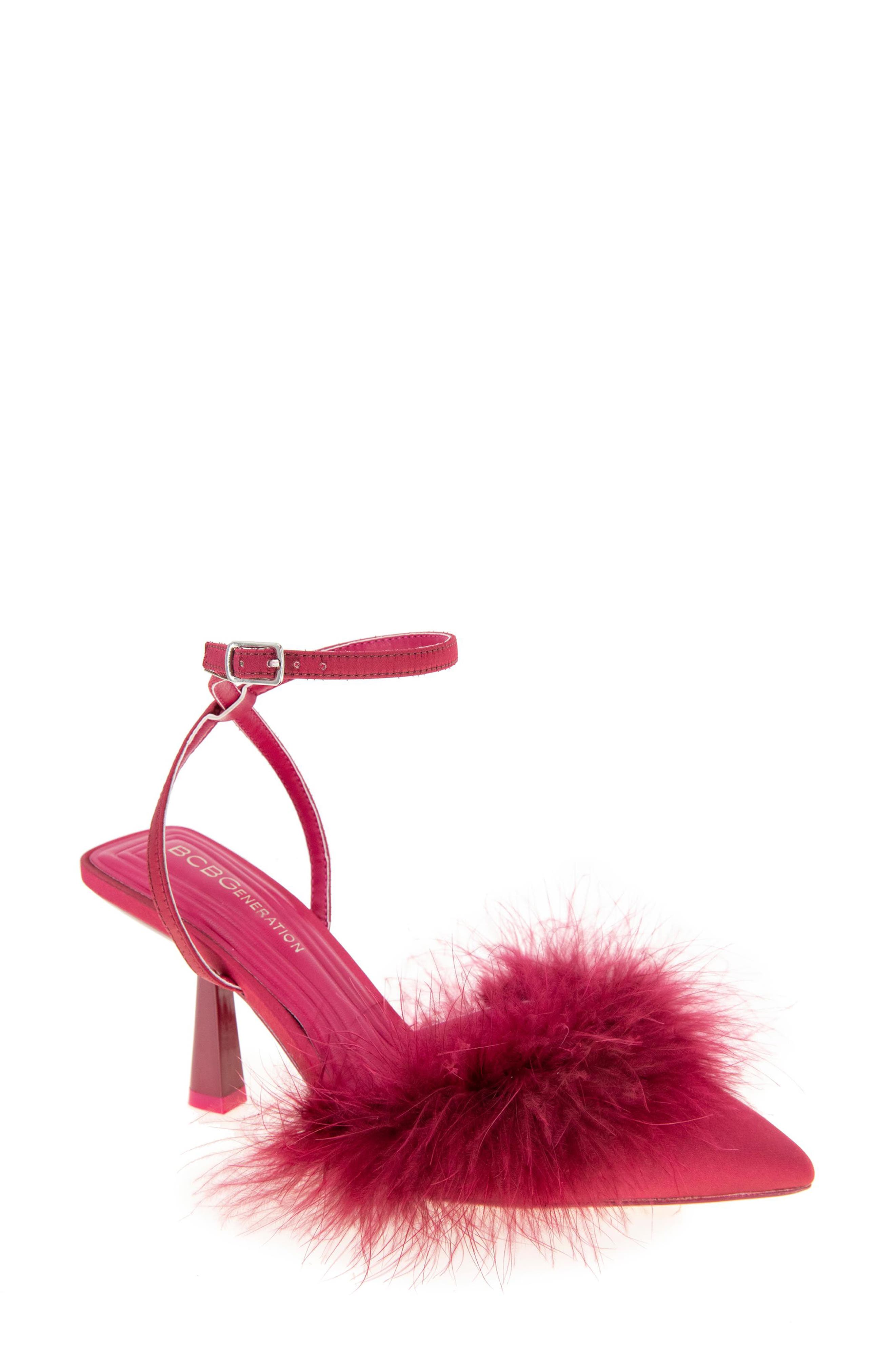 Iliana Ankle Strap Pump, Main, color, RASPBERRY