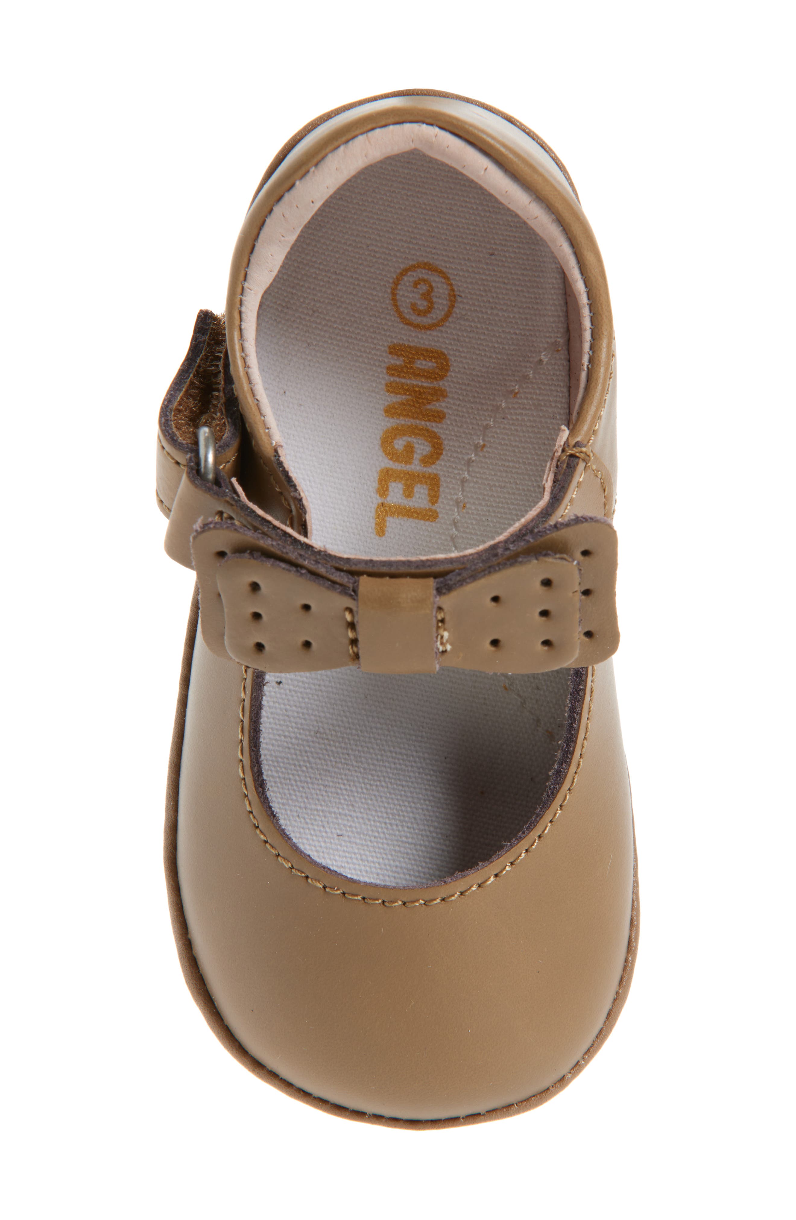 L
AMOUR Kids
 Ava Bow Mary Jane, Alternate, color, Mocha