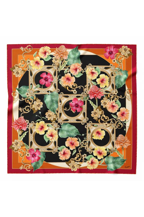 Ibisco - Silk Foulard for Women