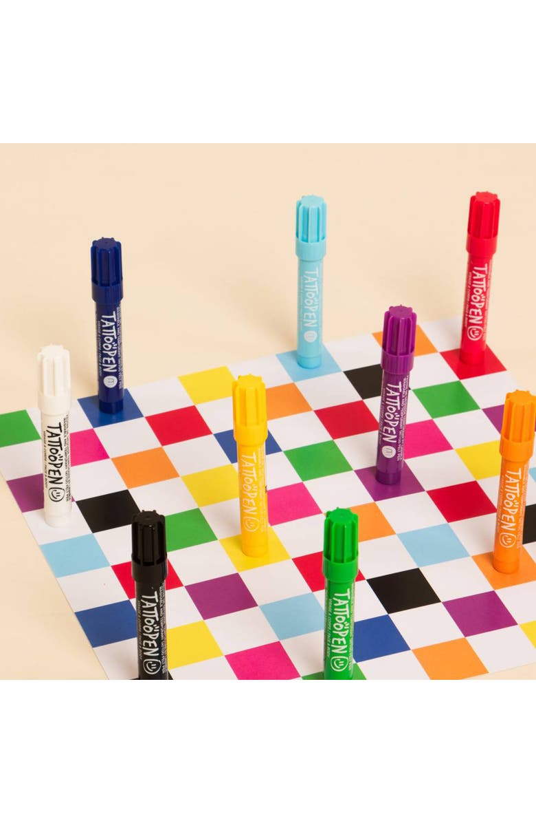 nailmatic Tattoo Pen For Kids, Alternate, color, White