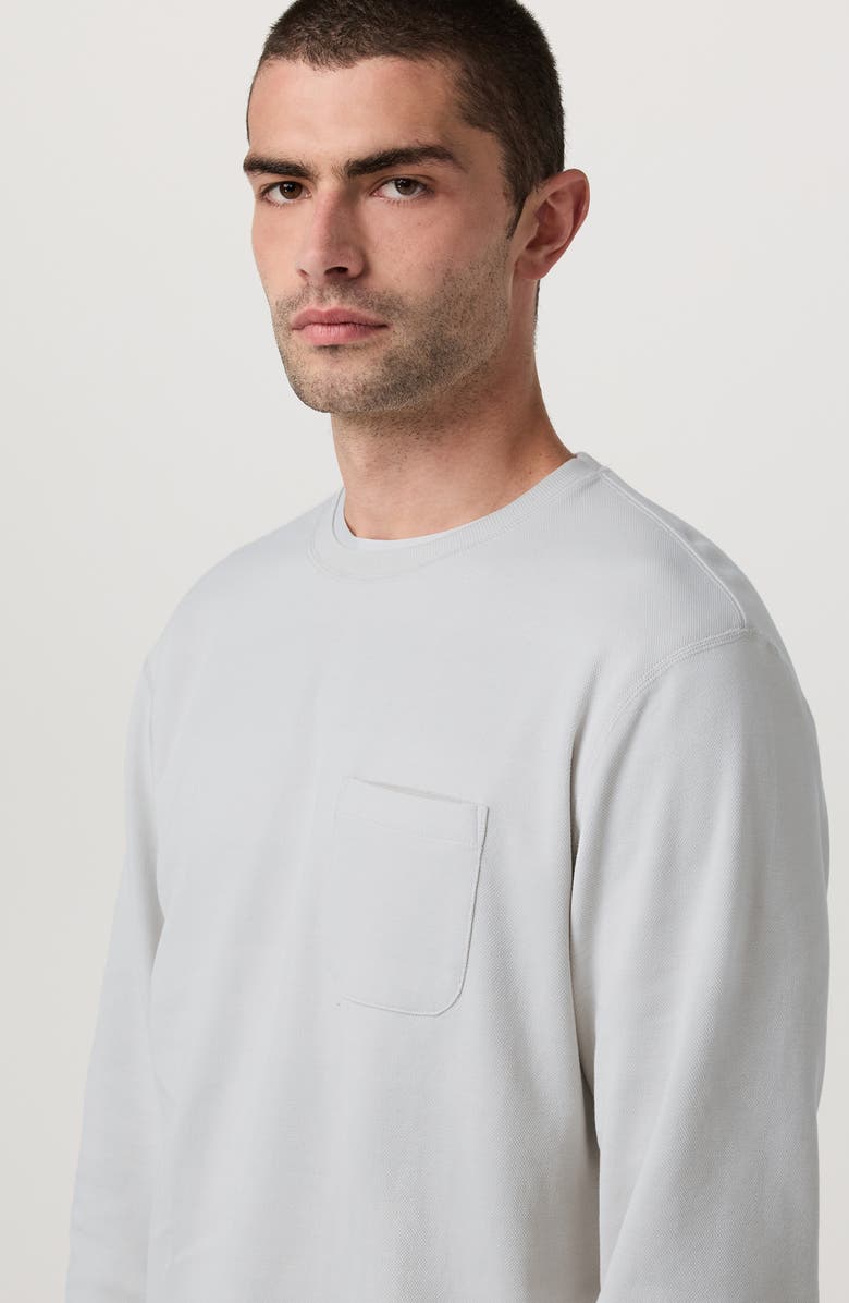 Vuori Jeffreys 2.0 Crewneck Sweatshirt, Alternate, color, Winter Grey Heather