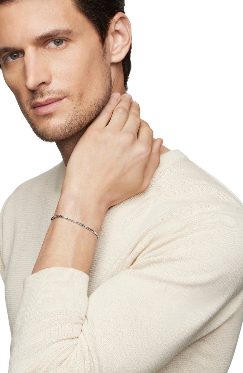 David Yurman Open Station Box Chain Bracelet, 3mm, Alternate, color, 