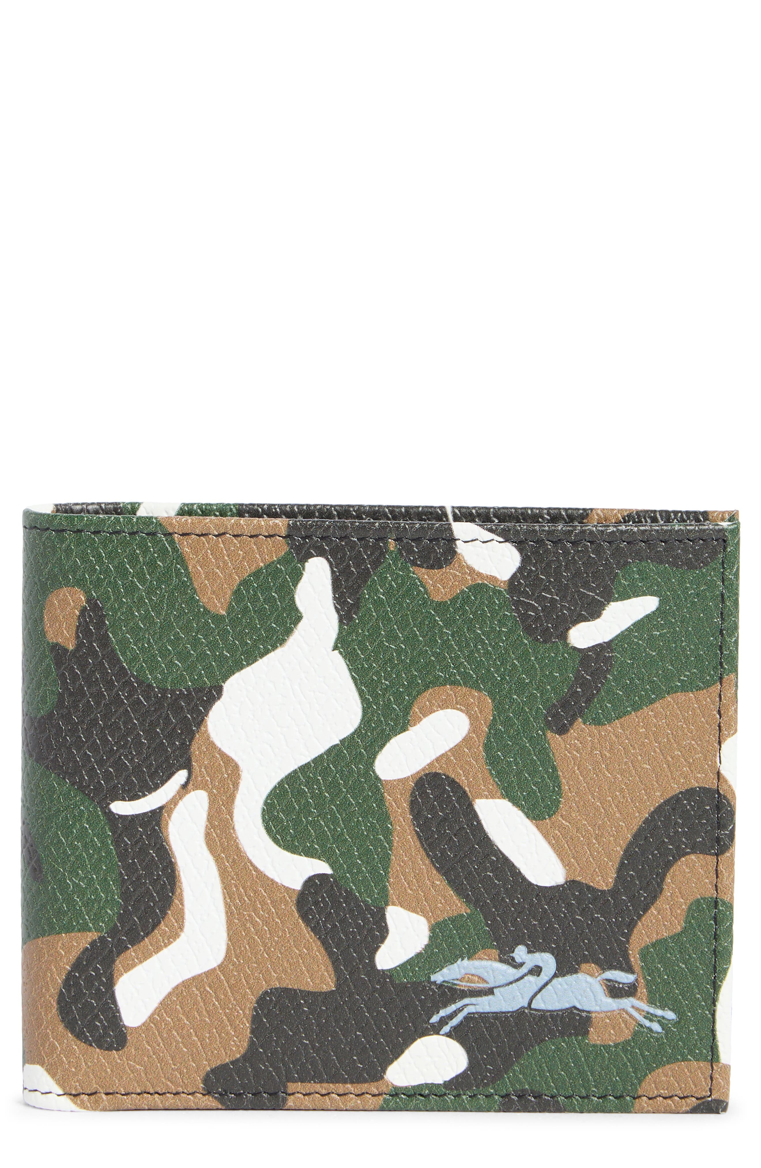 Longchamp Camo Bifold Wallet