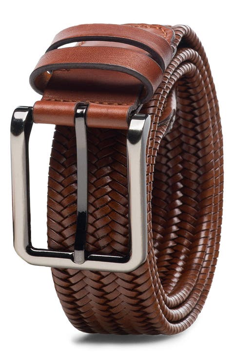 Astoria Woven Leather Belt