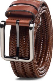 Magnanni Astoria Woven Leather Belt