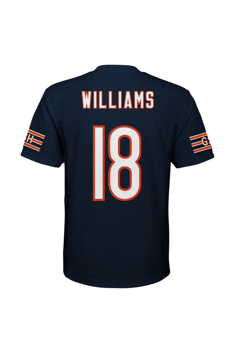Youth Caleb Williams Navy Chicago Bears Replica Player Jersey, Alternate, color, Navy