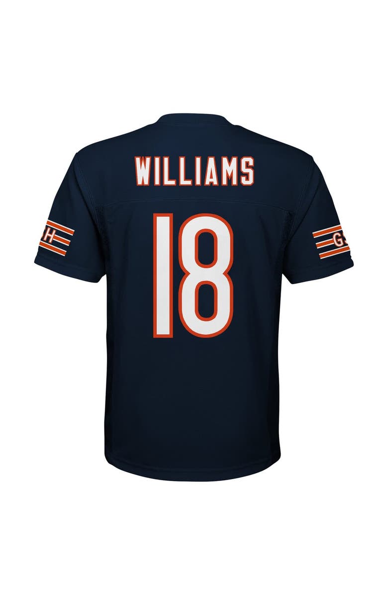 Outerstuff Youth Caleb Williams Navy Chicago Bears Replica Player Jersey, Alternate, color, Navy