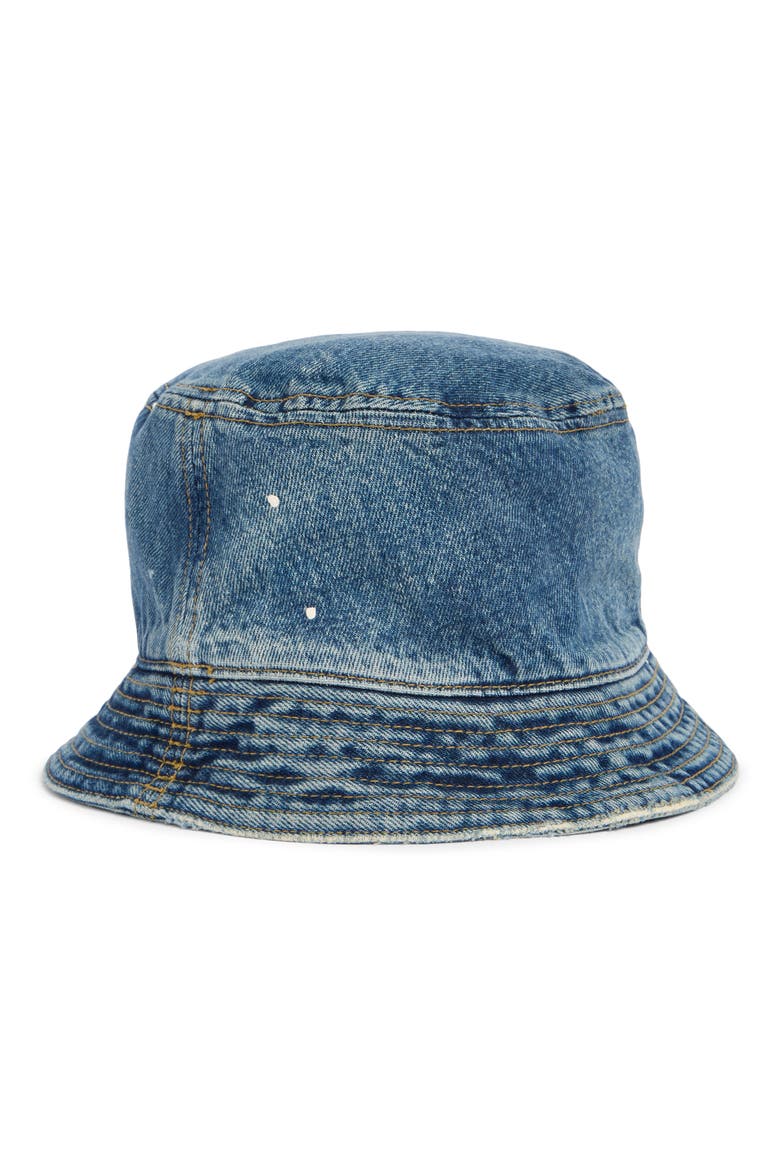 Belmar Cotton Denim Bucket Hat, Alternate, color, BLUE