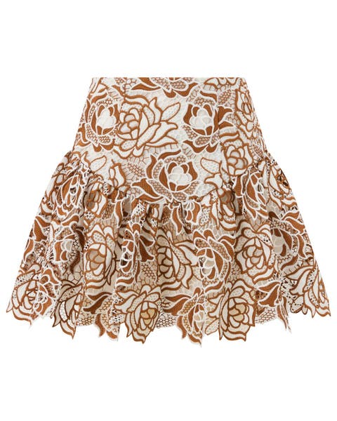 Kimberly Embroidered Mini Skirt