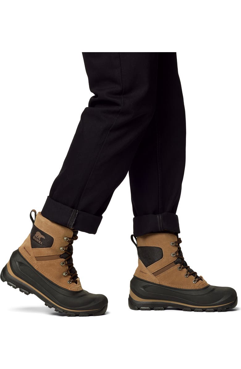 SOREL Buxton Waterproof Snow Boot, Alternate, color, Delta/ Black