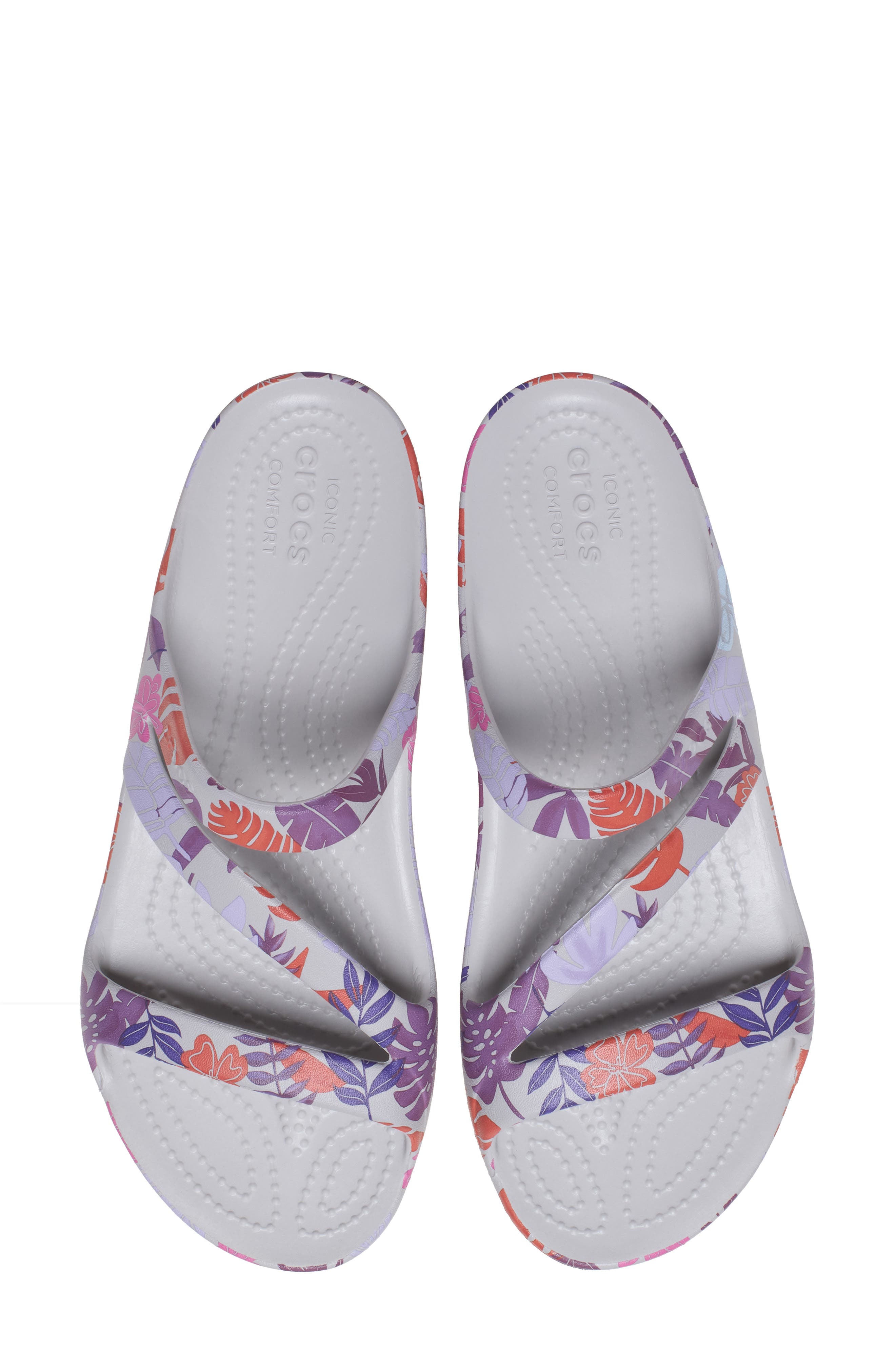 CROCS Kadee II Tropical Sandal, Alternate, color, Pearl White