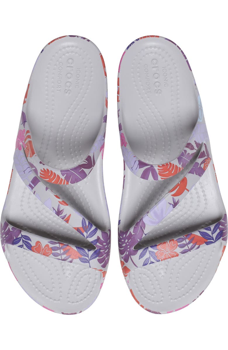 CROCS Kadee II Tropical Sandal, Alternate, color, Pearl White