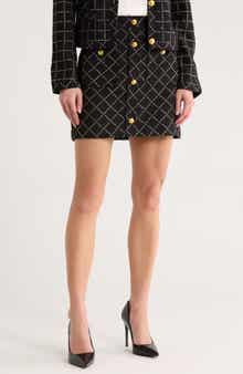 Ted Baker Brenton Tweed Miniskirt