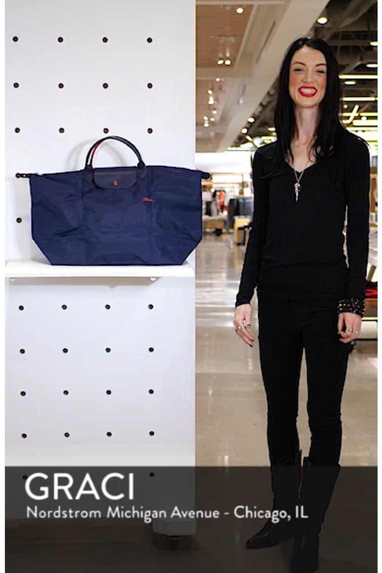 Large Le Pliage Club Tote video