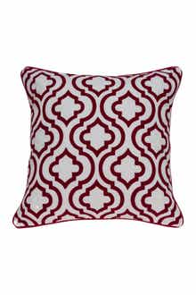Nilam Transitional Pillow - 20" x 20" - Red