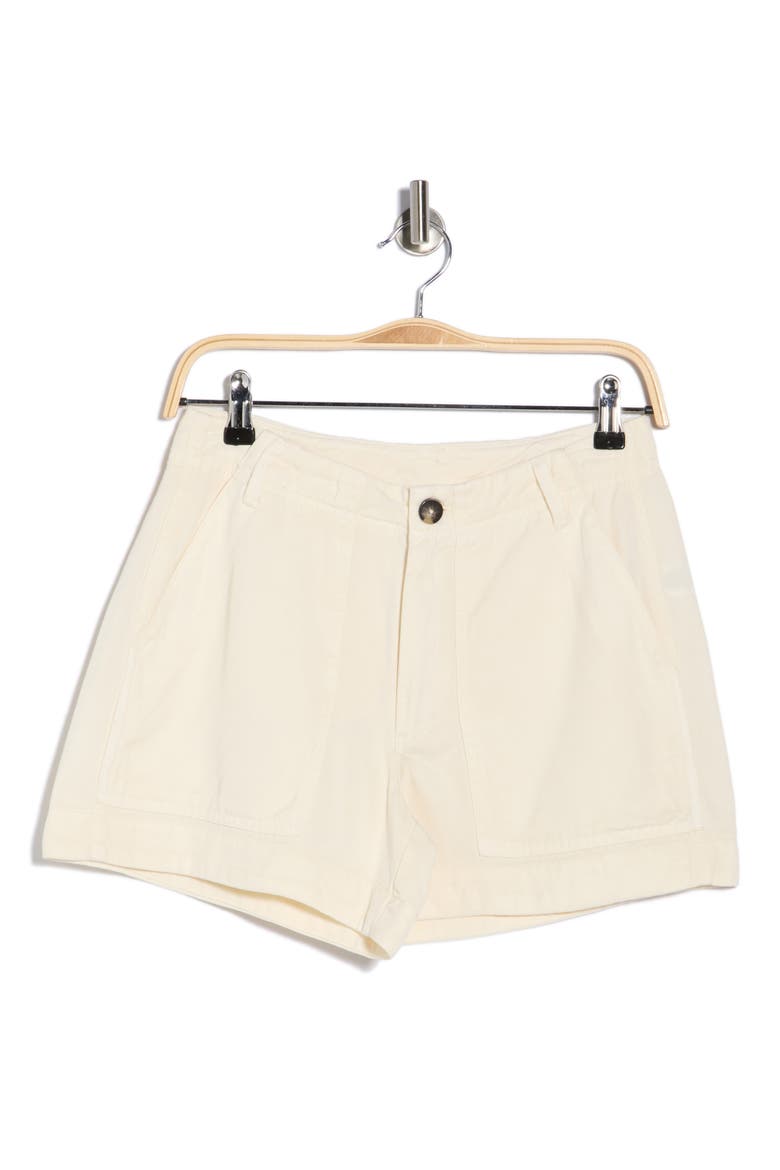 Tencel™ Lyocell Shorts, Main, color, CREAM