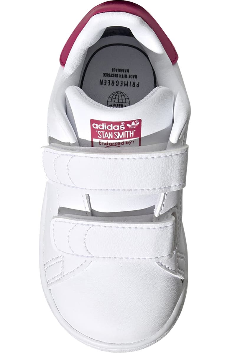 adidas Primegreen Stan Smith Sneaker, Alternate, color, White/ Bold Pink