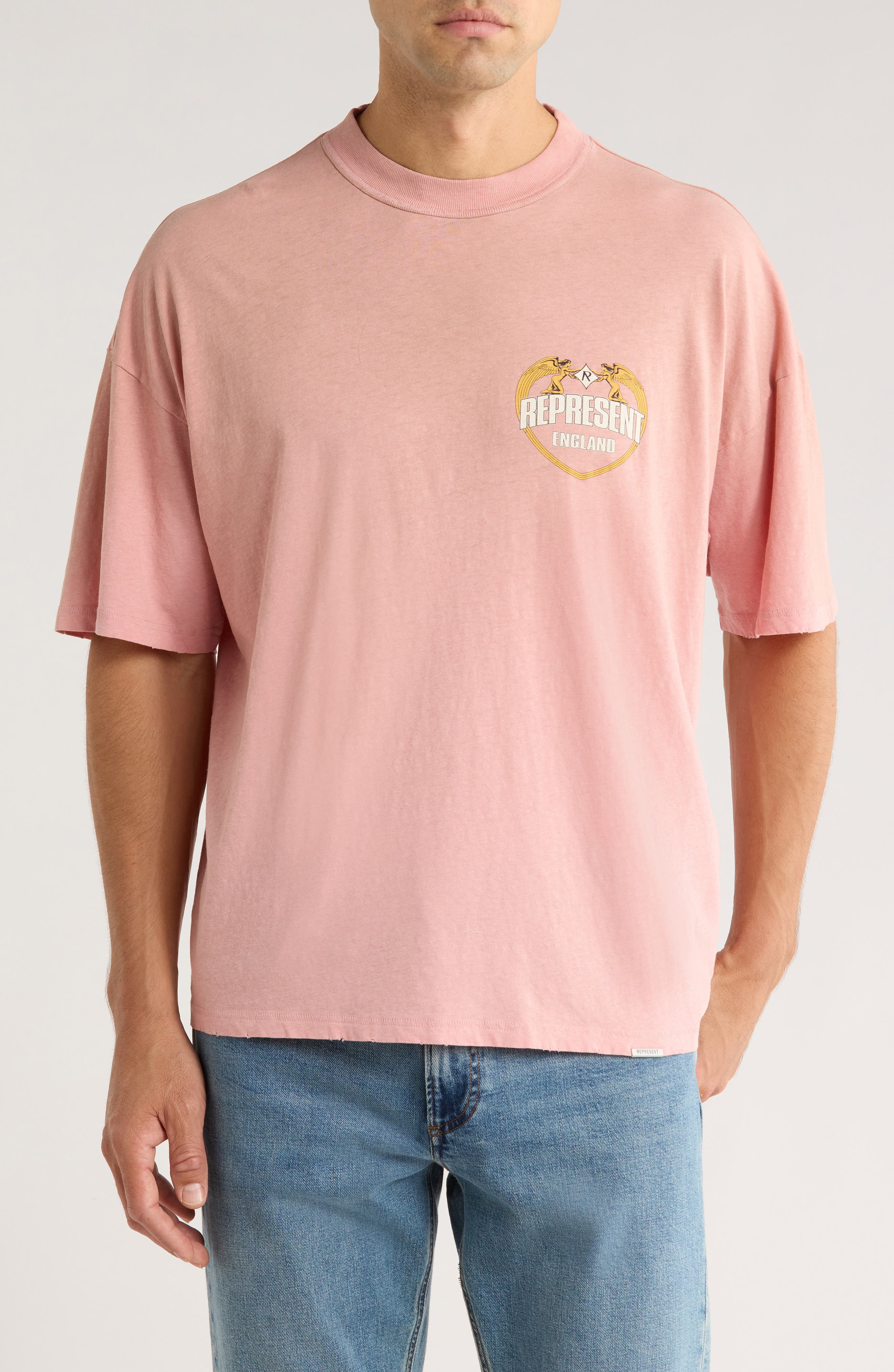 Angel Border Graphic T-Shirt - image 3