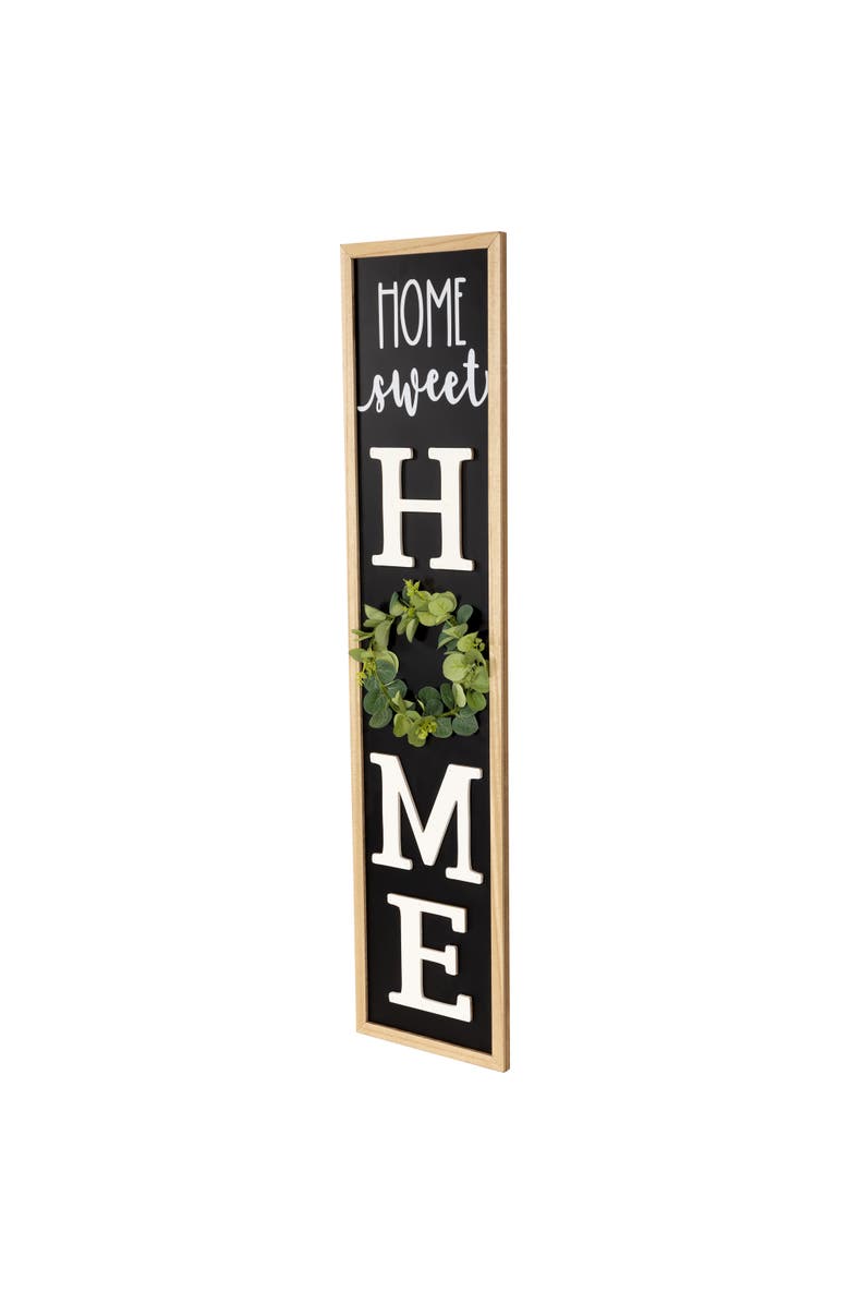 Northlight 40 Inch "Home Sweet Home" Wooden Framed Outdoor Porch Board Sign Decoration, Alternate, color, 