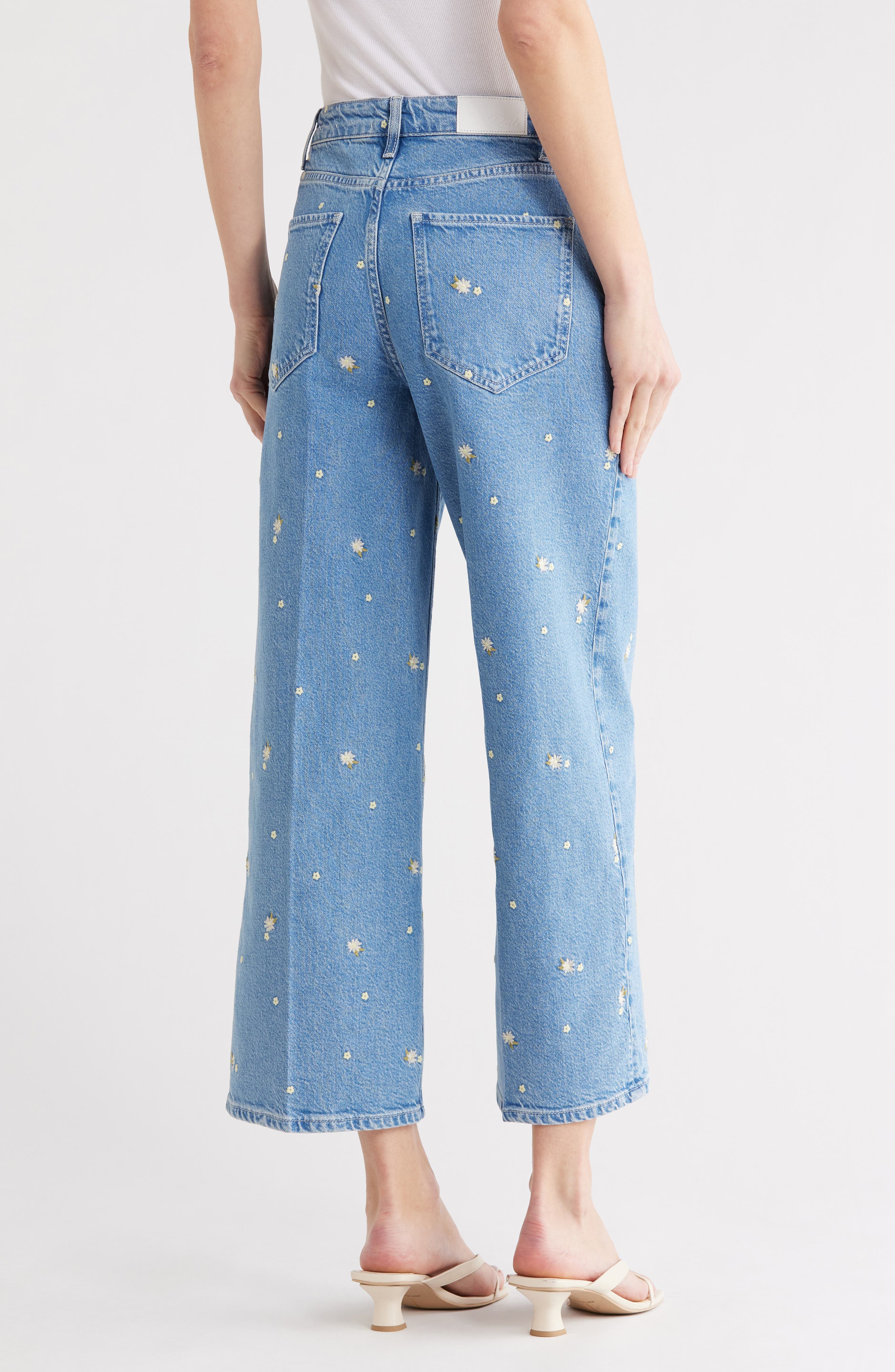 Getty Crop Straight Leg Jeans - image 2