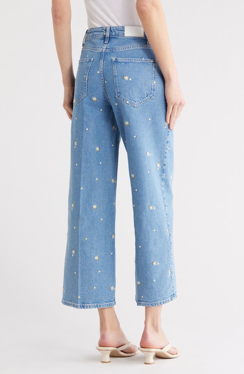 Rails Getty Crop Straight Leg Jeans, Alternate, color, Indigo Floral