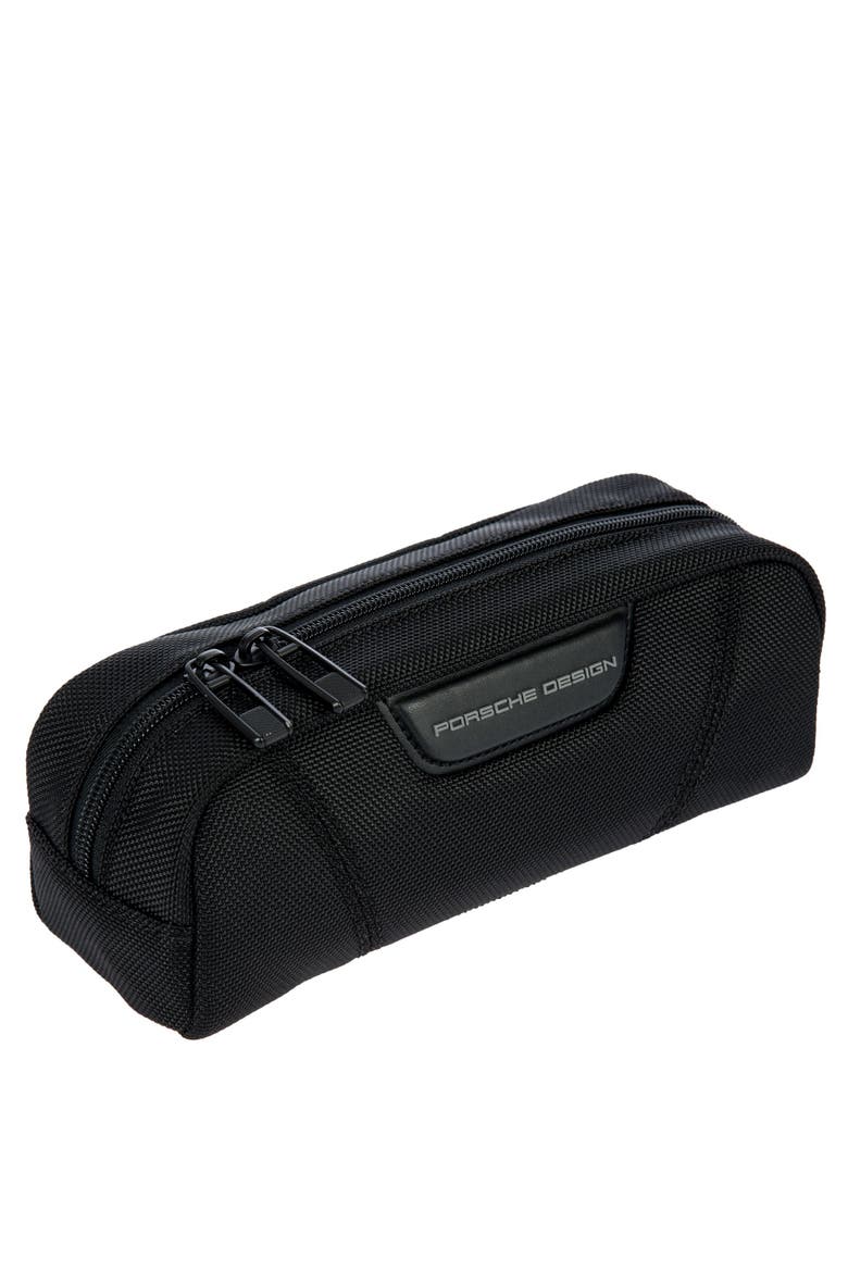 Roadster Nylon Accessory Pouch, Alternate, color, Black