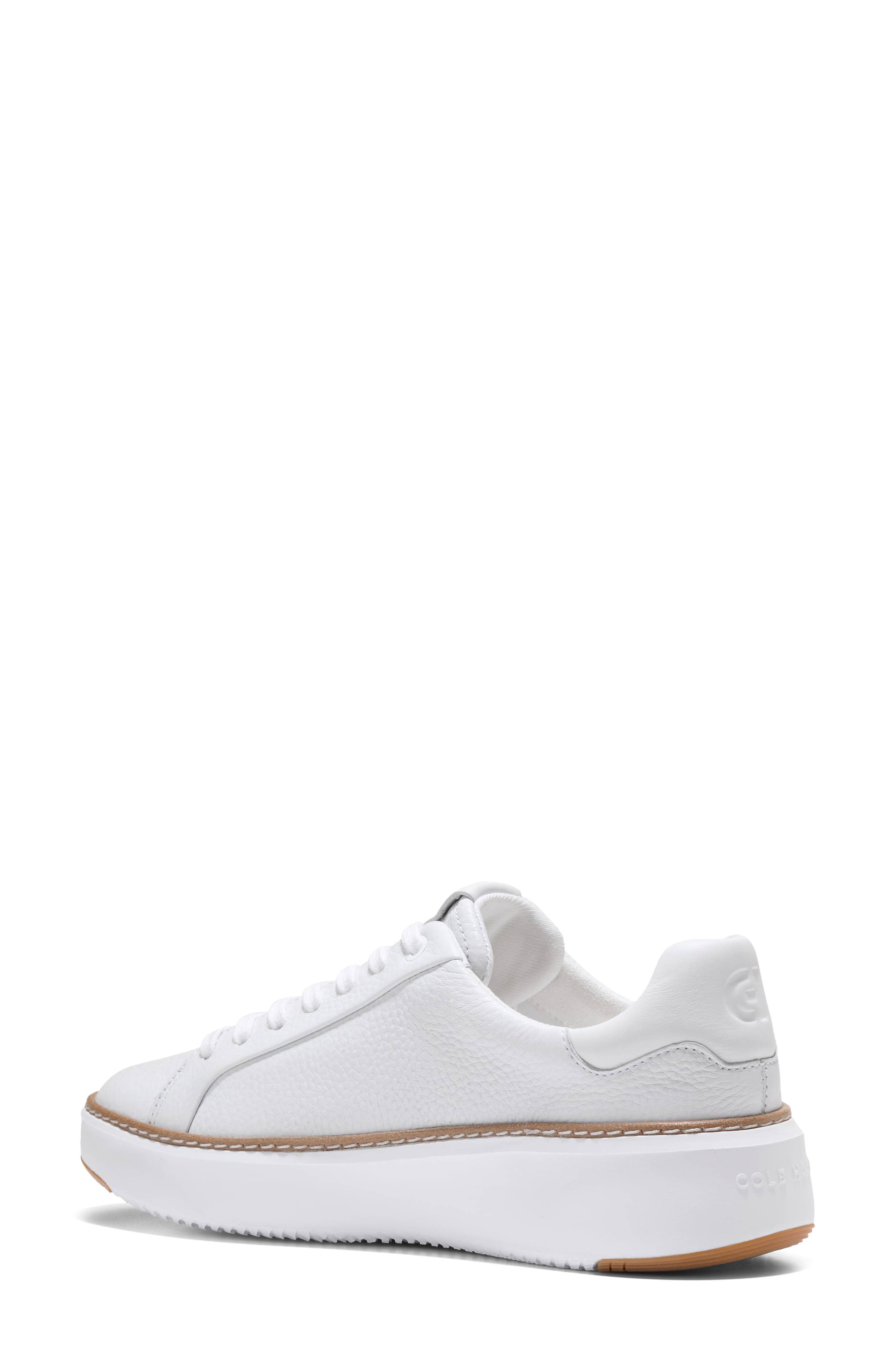 Cole Haan GrandPro Topspin Sneaker, Alternate, color, White Wp Leather