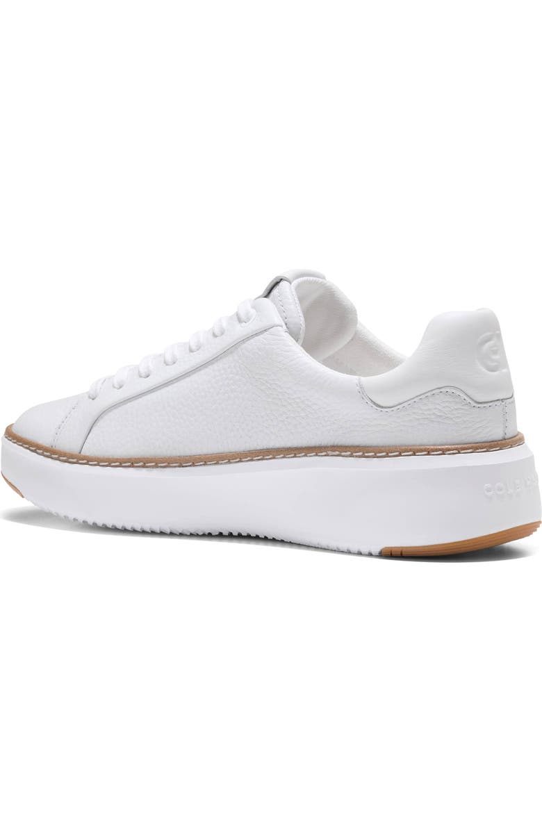 Cole Haan GrandPro Topspin Sneaker, Alternate, color, White Wp Leather